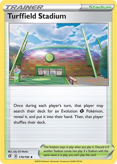 Turffield Stadium (SWSH02: Rebel Clash) Near Mint