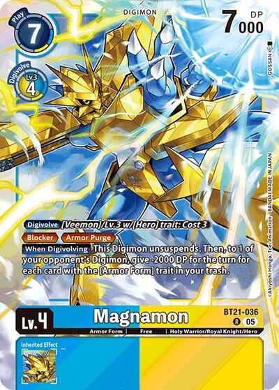 Magnamon (World Convergence) Near Mint Foil - Nick Nack's Full Frontal Attack