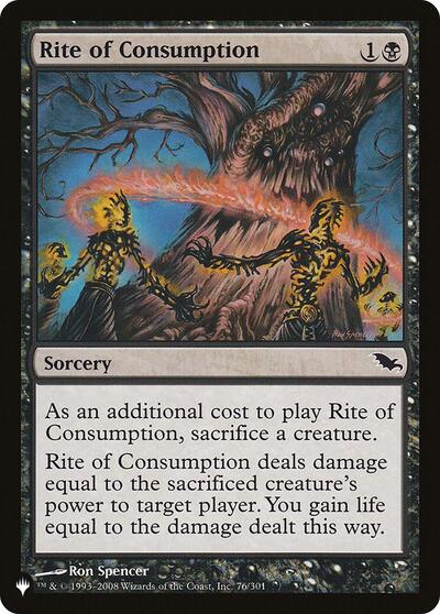 Rite of Consumption (The List) Light Play - Nick Nack's Full Frontal Attack