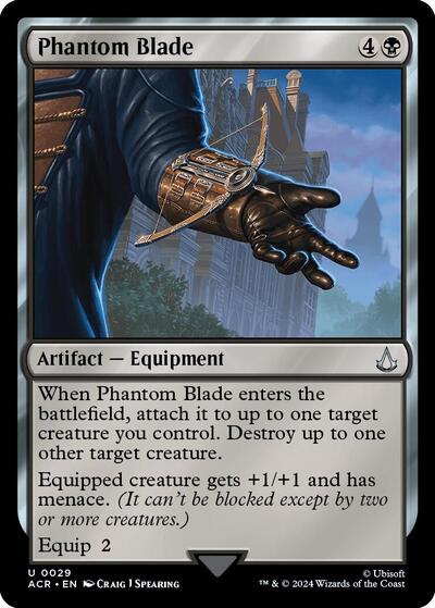 Phantom Blade (Universes Beyond: Assassin's Creed) Near Mint - Nick Nack's Full Frontal Attack