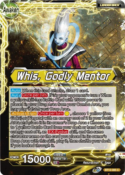 Whis // Whis, Godly Mentor (Vicious Rejuvenation) Near Mint