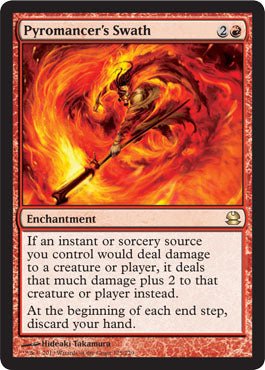 Pyromancer's Swath (Modern Masters) Near Mint - Nick Nack's Full Frontal Attack