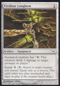 Viridian Longbow (Mirrodin) Light Play - Nick Nack's Full Frontal Attack