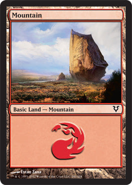Mountain (241) (Avacyn Restored) Light Play
