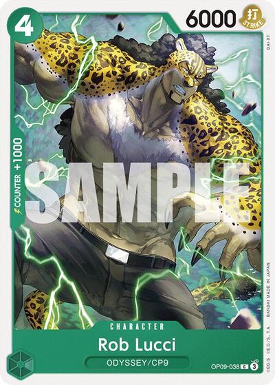 Rob Lucci (038) (Emperors in the New World) Near Mint - Nick Nack's Full Frontal Attack