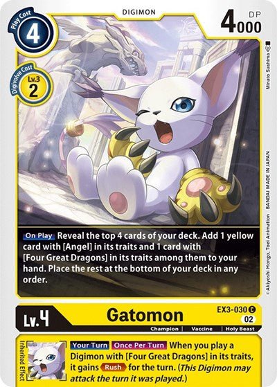 Gatomon (Draconic Roar) Near Mint - Nick Nack's Full Frontal Attack