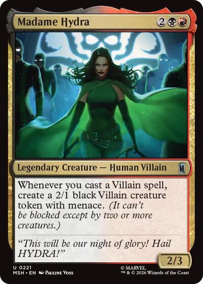 Madame Hydra (Marvel Super Heroes) Near Mint - Nick Nack's Full Frontal Attack