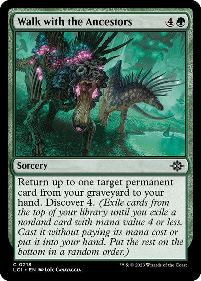 Walk with the Ancestors (The Lost Caverns of Ixalan) Near Mint - Nick Nack's Full Frontal Attack
