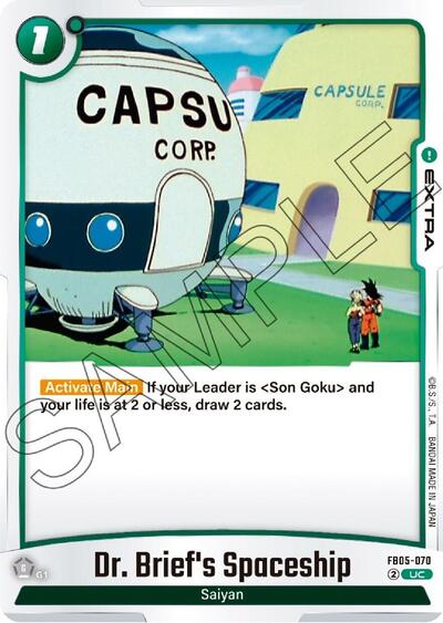 Dr. Brief's Spaceship (New Adventure) Near Mint