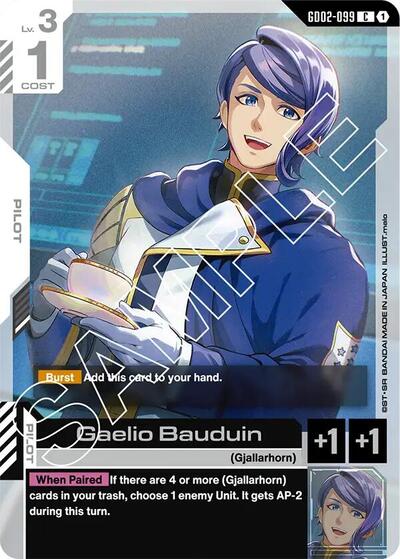 Gaelio Bauduin (Dual Impact) Near Mint - Nick Nack's Full Frontal Attack
