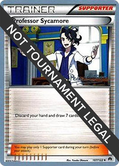 Professor Sycamore - 2018 (Pedro Eugenio Torres) (World Championship Decks) Near Mint - Nick Nack's Full Frontal Attack
