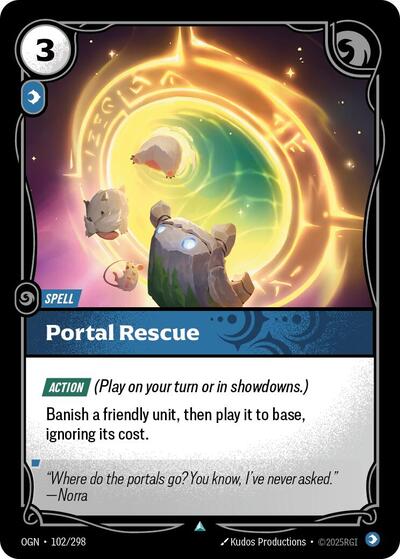Portal Rescue (Origins) Near Mint - Nick Nack's Full Frontal Attack