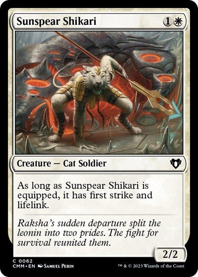 Sunspear Shikari (Commander Masters) Near Mint - Nick Nack's Full Frontal Attack