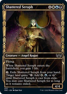Shattered Seraph (Showcase) (Streets of New Capenna) Near Mint - Nick Nack's Full Frontal Attack