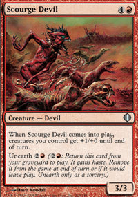 Scourge Devil (Shards of Alara) Light Play