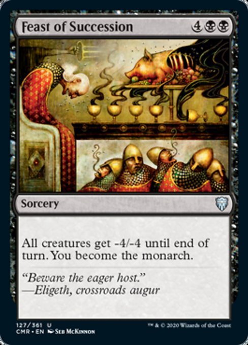 Feast of Succession (Commander Legends) Near Mint - Nick Nack's Full Frontal Attack