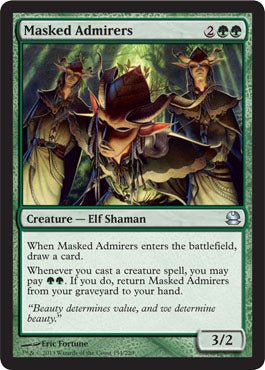 Masked Admirers (Modern Masters) Near Mint - Nick Nack's Full Frontal Attack
