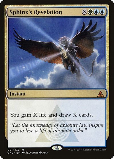 Sphinx's Revelation (Ravnica Allegiance: Guild Kits) Near Mint - Nick Nack's Full Frontal Attack