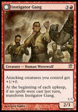Instigator Gang (Wildblood Pack) (Innistrad) Near Mint - Nick Nack's Full Frontal Attack