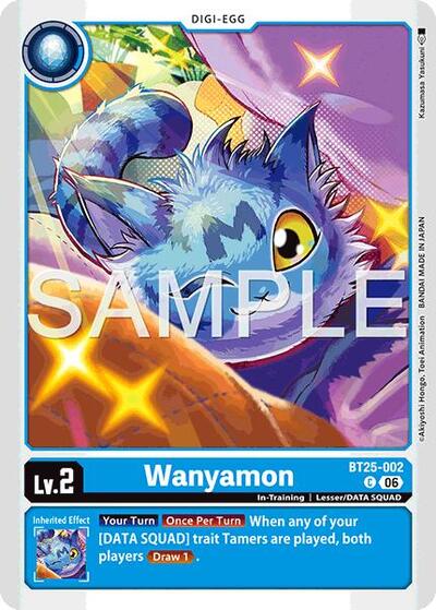 Wanyamon (Dual Revolution Booster) Near Mint