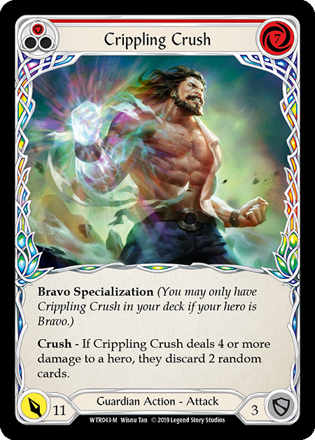 Crippling Crush (Welcome to Rathe) Near Mint Unlimited - Nick Nack's Full Frontal Attack