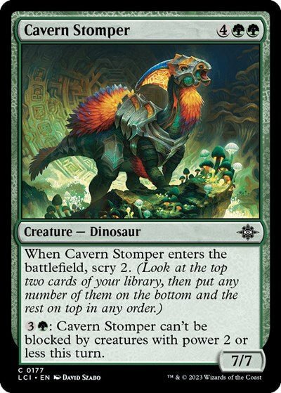 Cavern Stomper (The Lost Caverns of Ixalan) Near Mint - Nick Nack's Full Frontal Attack