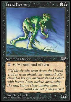 Fetid Horror (Mirage) Light Play - Nick Nack's Full Frontal Attack