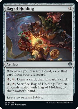 Bag of Holding (Commander Legends: Battle for Baldur's Gate) Near Mint - Nick Nack's Full Frontal Attack