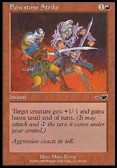 Flowstone Strike (Nemesis) Near Mint - Nick Nack's Full Frontal Attack