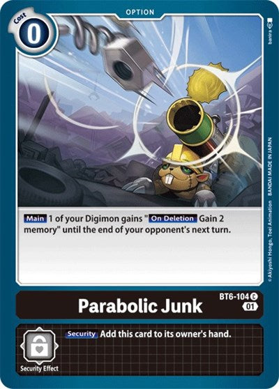 Parabolic Junk (Double Diamond) Near Mint