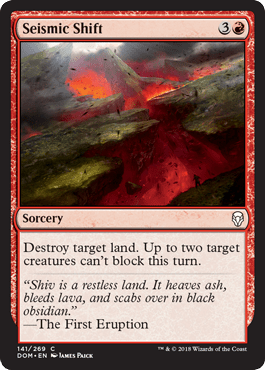 Seismic Shift (Dominaria) Near Mint - Nick Nack's Full Frontal Attack