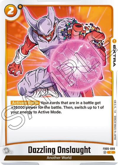 Dazzling Onslaught (New Adventure) Near Mint