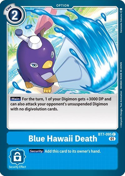 Blue Hawaii Death (The Next Adventure) Near Mint - Nick Nack's Full Frontal Attack