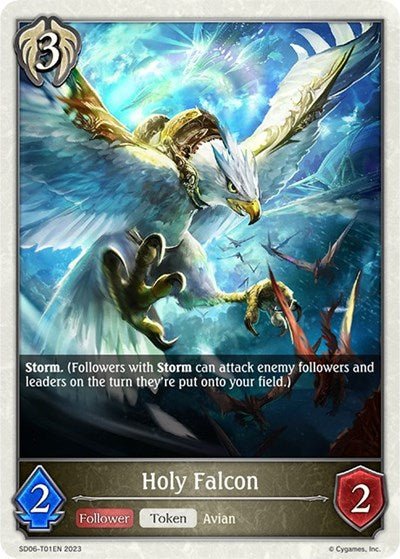 Holy Falcon (SD06: Maculate Ablution) Near Mint - Nick Nack's Full Frontal Attack