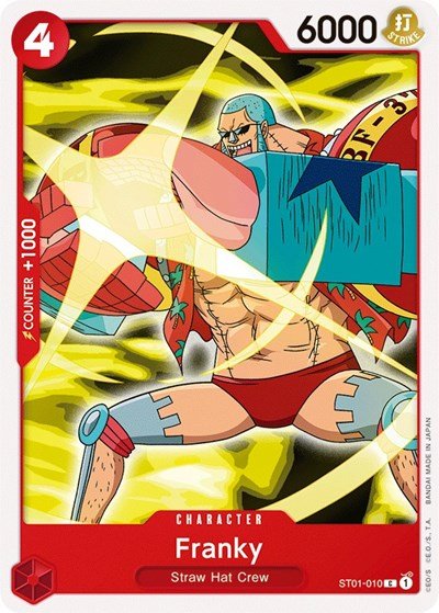 Franky (Starter Deck 1: Straw Hat Crew) Near Mint - Nick Nack's Full Frontal Attack