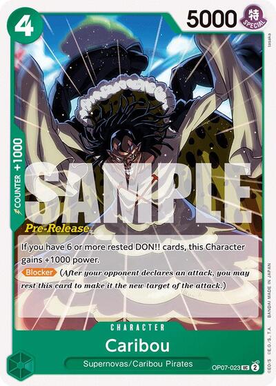 Caribou (500 Years in the Future Pre - Release Cards) Near Mint - Nick Nack's Full Frontal Attack