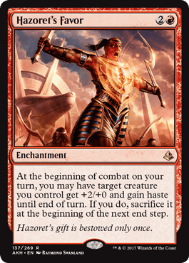 Hazoret's Favor (Amonkhet) Near Mint - Nick Nack's Full Frontal Attack