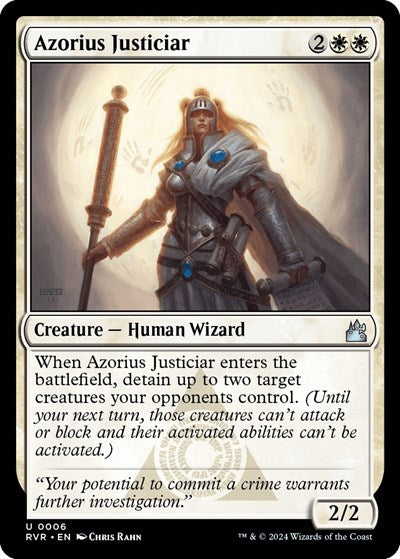 Azorius Justiciar (Ravnica Remastered) Near Mint - Nick Nack's Full Frontal Attack