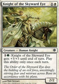 Knight of the Skyward Eye (Shards of Alara) Light Play - Nick Nack's Full Frontal Attack