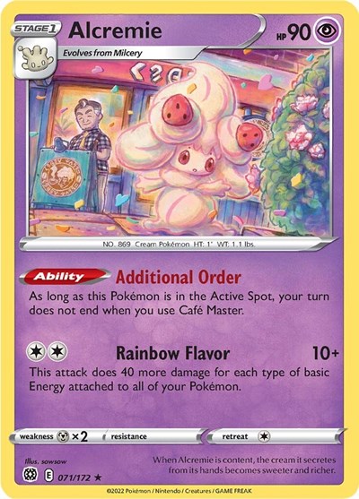 Alcremie (SWSH09: Brilliant Stars) Near Mint