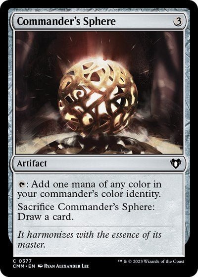 Commander's Sphere (Commander Masters) Near Mint - Nick Nack's Full Frontal Attack