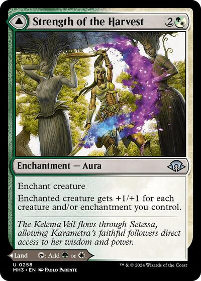 Strength of the Harvest (Modern Horizons 3) Near Mint - Nick Nack's Full Frontal Attack