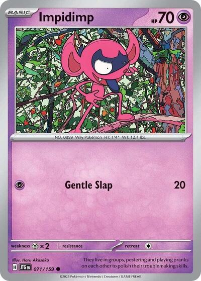Impidimp (SV09: Journey Together) Near Mint - Nick Nack's Full Frontal Attack