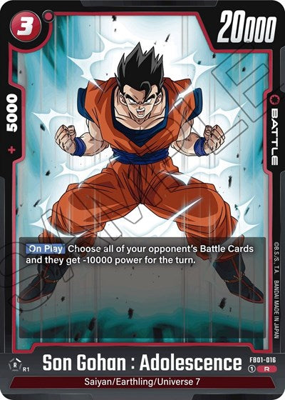 Son Gohan : Adolescence (Awakened Pulse) Near Mint Holofoil