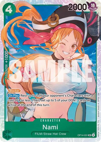 Nami (The Azure Sea's Seven) Near Mint Foil