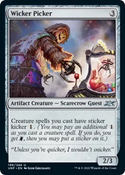 Wicker Picker (Unfinity) Near Mint - Nick Nack's Full Frontal Attack