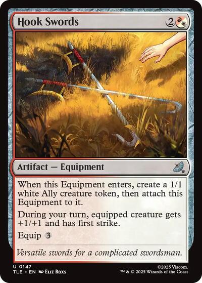 Hook Swords (Avatar: The Last Airbender: Eternal-Legal) Near Mint Foil