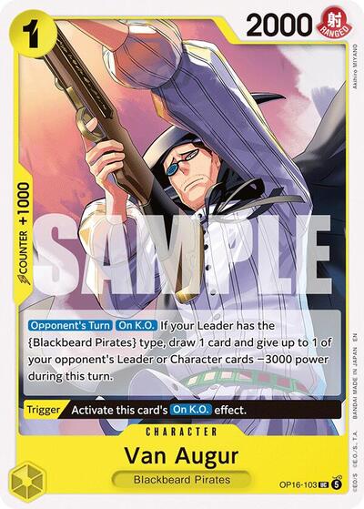 Van Augur (The Time of Battle) Near Mint - Nick Nack's Full Frontal Attack