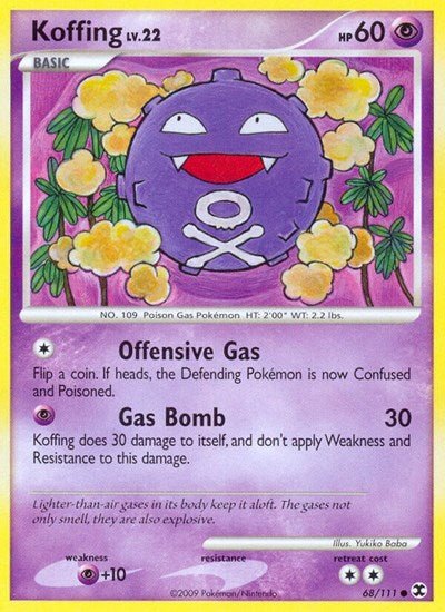 Koffing (Rising Rivals) Heavy Play - Nick Nack's Full Frontal Attack