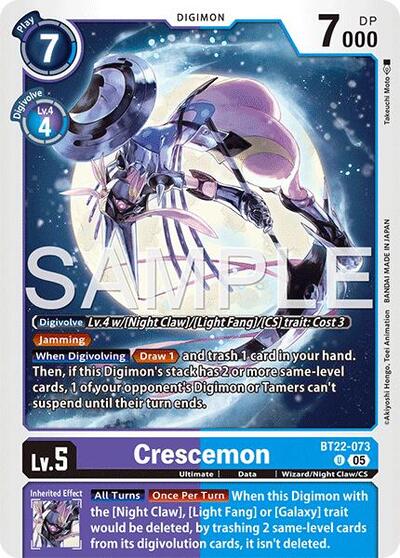 Crescemon (Cyber Eden) Near Mint - Nick Nack's Full Frontal Attack